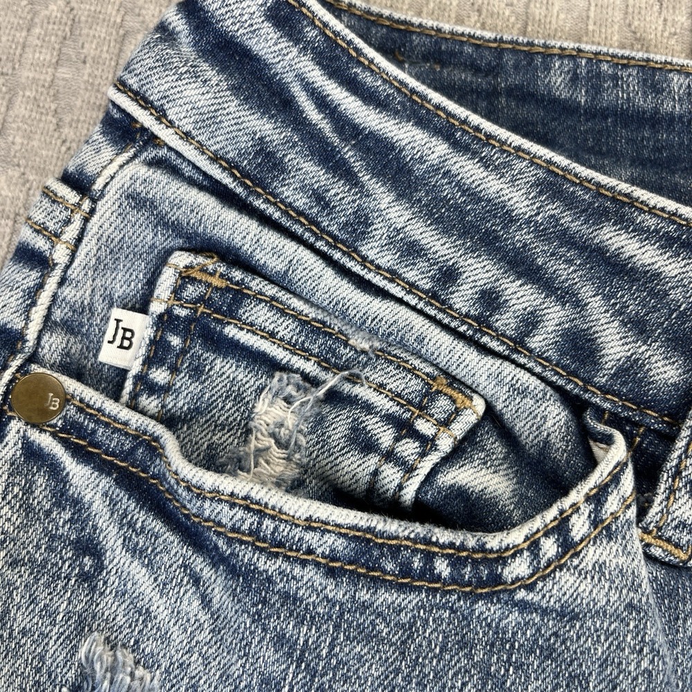 Judy blue Skinny Fit Jeans Women (3/26X26) High-Rise whiskered‎ distressed blue - Picture 10 of 12
